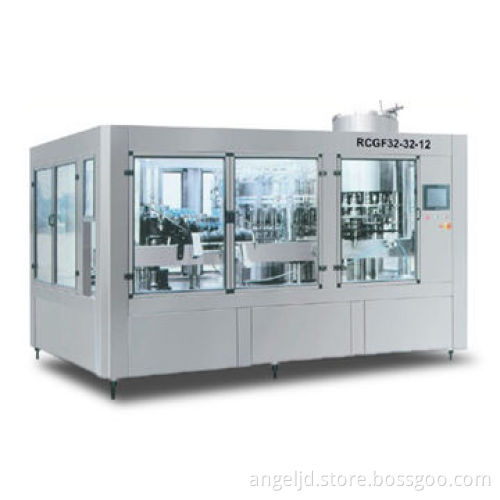 Bottle Filling Machine with Production Capacity (500mL) of 6,000 to 8,000mm and Capping Heads of 6mm